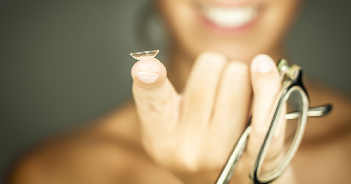 Keeping your eyes healthy while wearing contact lenses