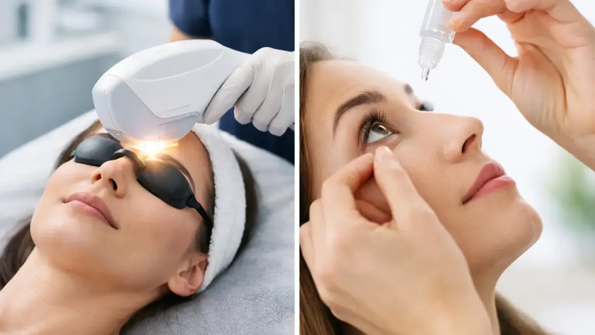 IPL vs Eye Drops: Which Dry Eye Care Fits?